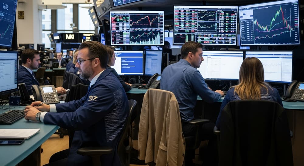 Market Retreats as QQQ Dips 0.91%; Financials Decline, COLB Down 1.11% Despite Inflows