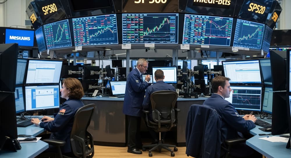 SPY Dips -0.74% Amid Broad Weakness; AI Plays BIDU (-1.30%) and VRT (-1.42%) Also Retreat