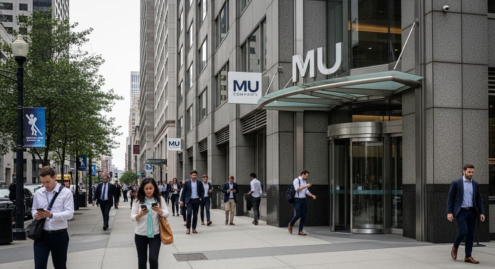 Micron Surges 10.02% on Soaring Memory Demand