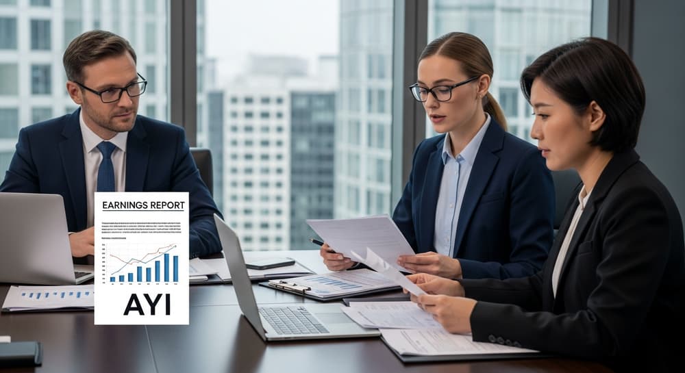 QQQ Gains 0.10% as AYI Drops 1.48% After Earnings