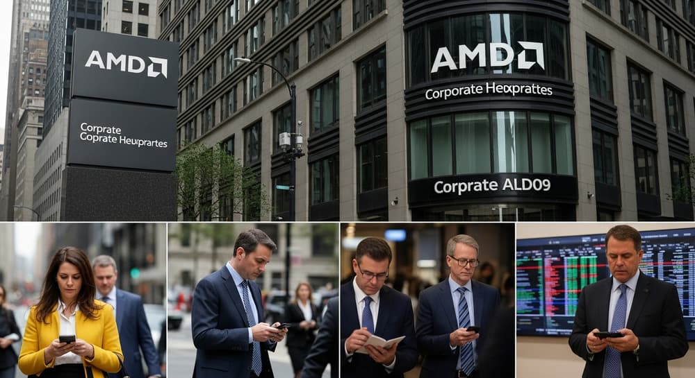 AMD Surges 2.35% as Intel Sinks 17.03% on Supply Chain Concerns