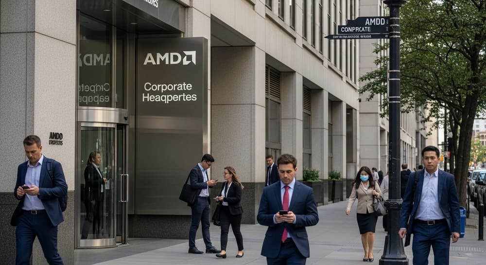 AMD Gains 2.35% as AI Chip Sector Remains Hot