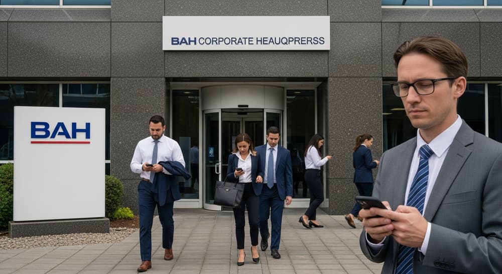 Booz Allen Hamilton Plunges 8.12% After Contract Cancellation