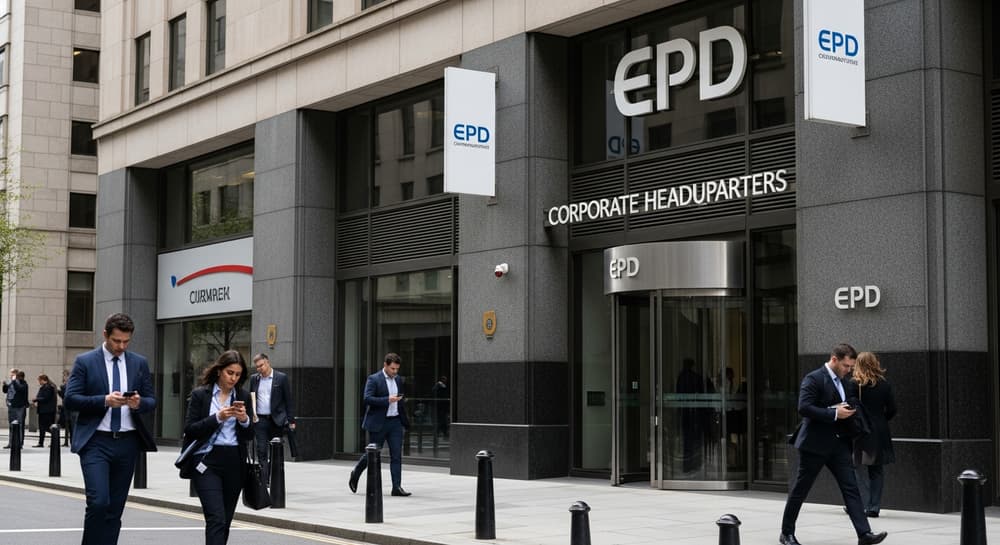 Enterprise Products Partners Gains 4.62% on Bullish EBITDA Guidance