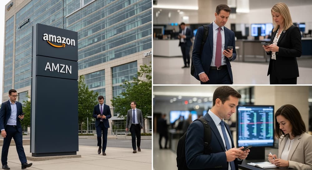 Amazon Climbs 2.56% on AI Investment Plans, Small Caps Gain