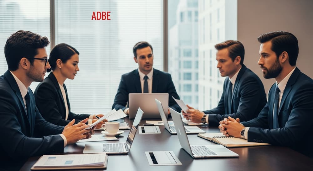 Adobe Plunges 7.58% Despite Revenue Beat; S Gains 5.37% on Earnings