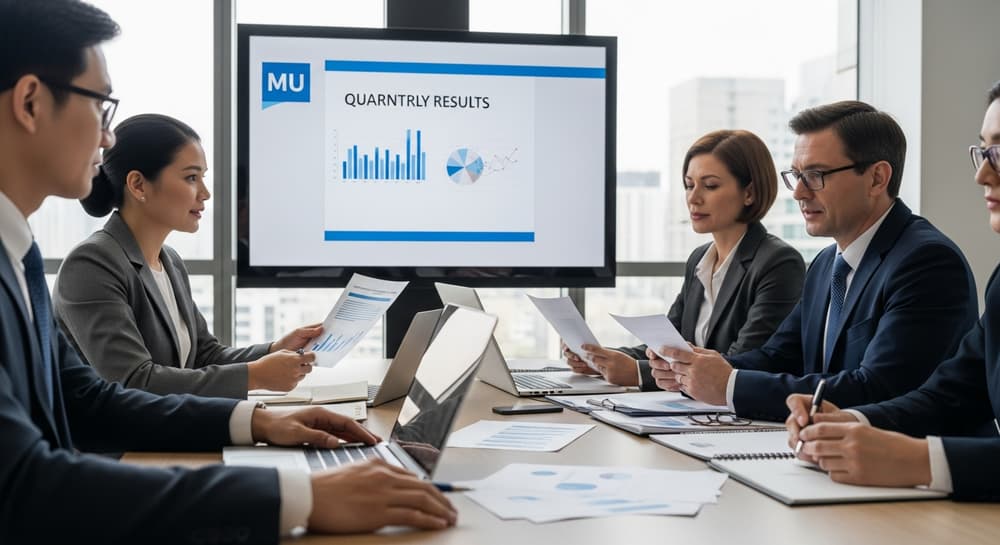 Micron's Revenue Explosion Fuels Bullish Sentiment, MU Down -4.81%