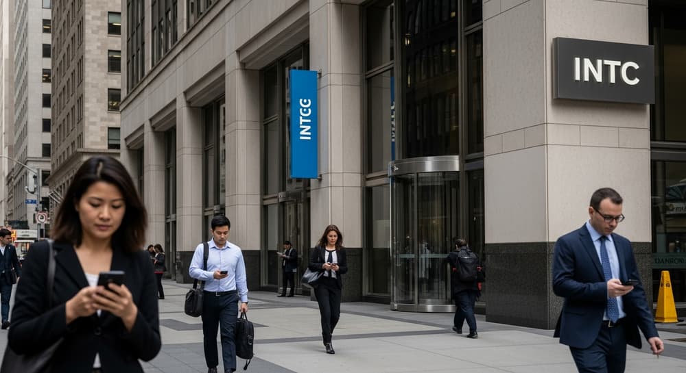 Intel Surges +5.44% Amid Broader Tech Optimism