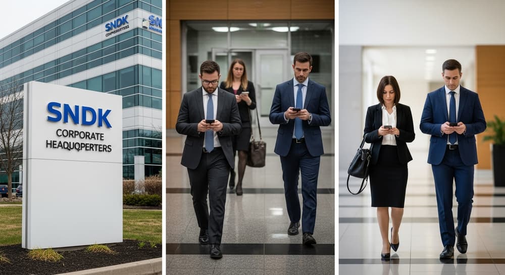 SNDK Skyrockets +16.60% Amid AI-Driven Surveillance Boom