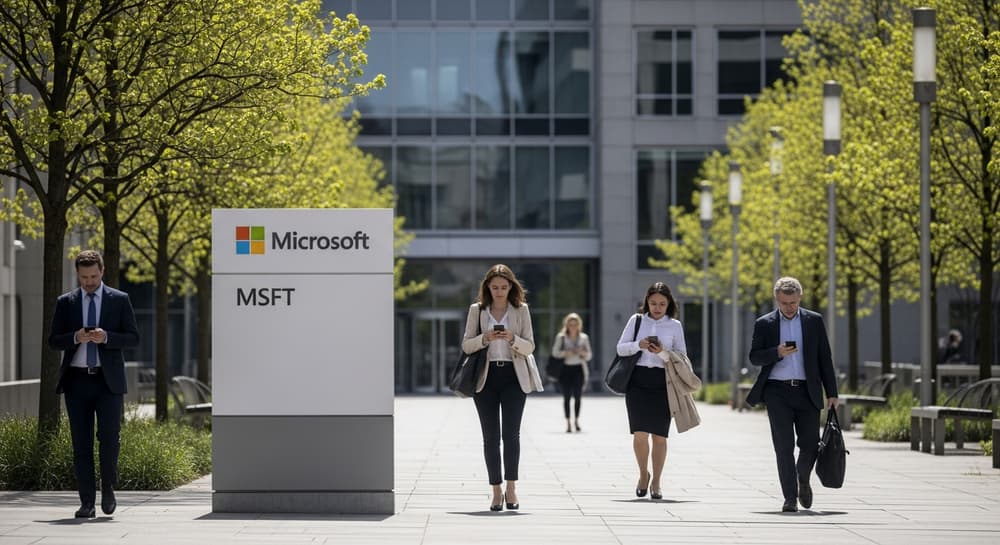 MSFT Gains 3.05% Amid AI-Driven Optimism, NVDA Dips 4.42%