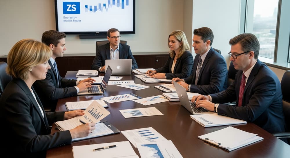 Zscaler Plunges 31.52% After Disappointing Guidance; Dow Gains 0.36%