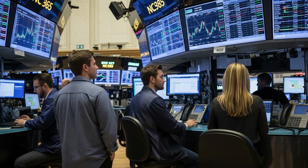 Market Volatility Gauge Eases as VIX Index Drops 2.54% to 18.41 points