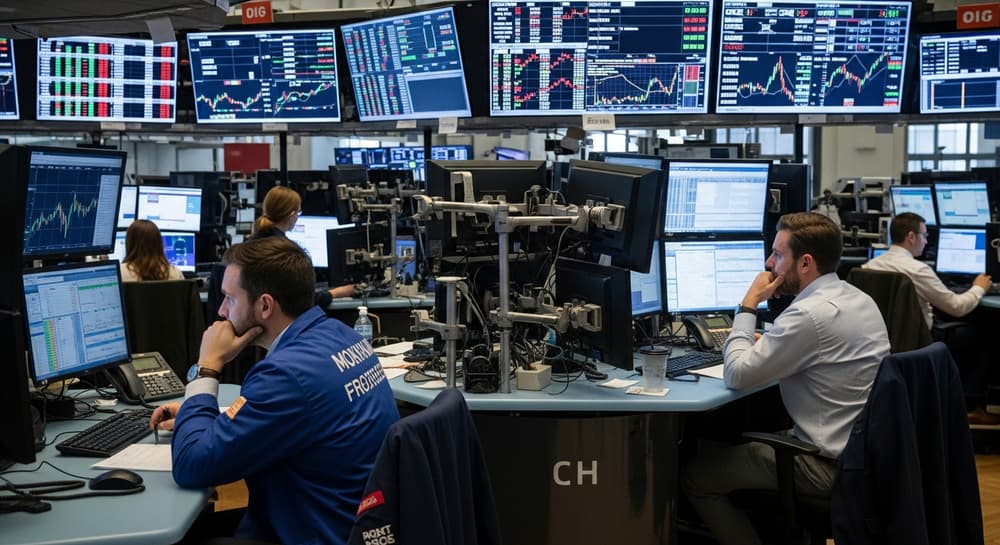 Tech Sector Retreats as Nasdaq 100 Dips 1.09%, VIX Eases to 18.41 Points