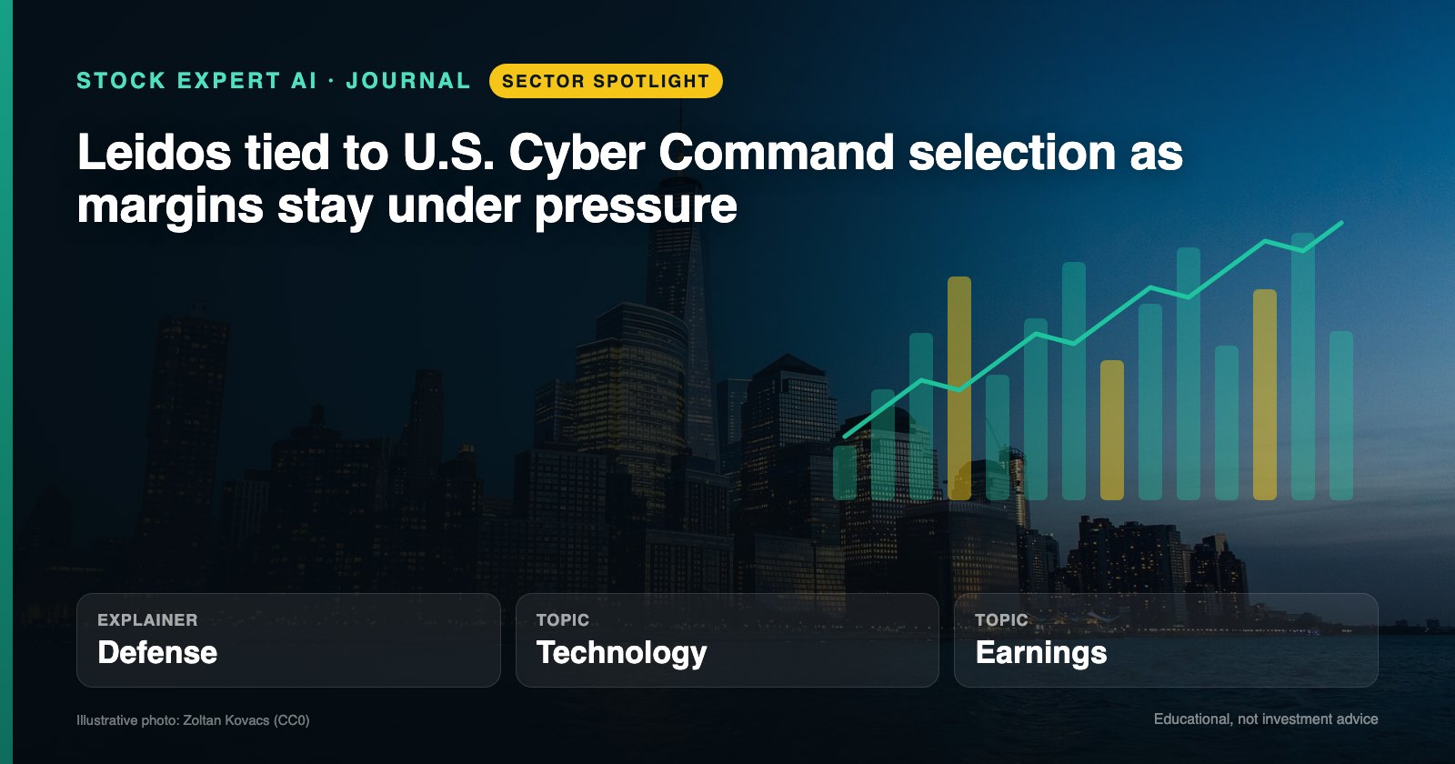 Data cover: Leidos tied to U.S. Cyber Command selection as margins stay under pressure