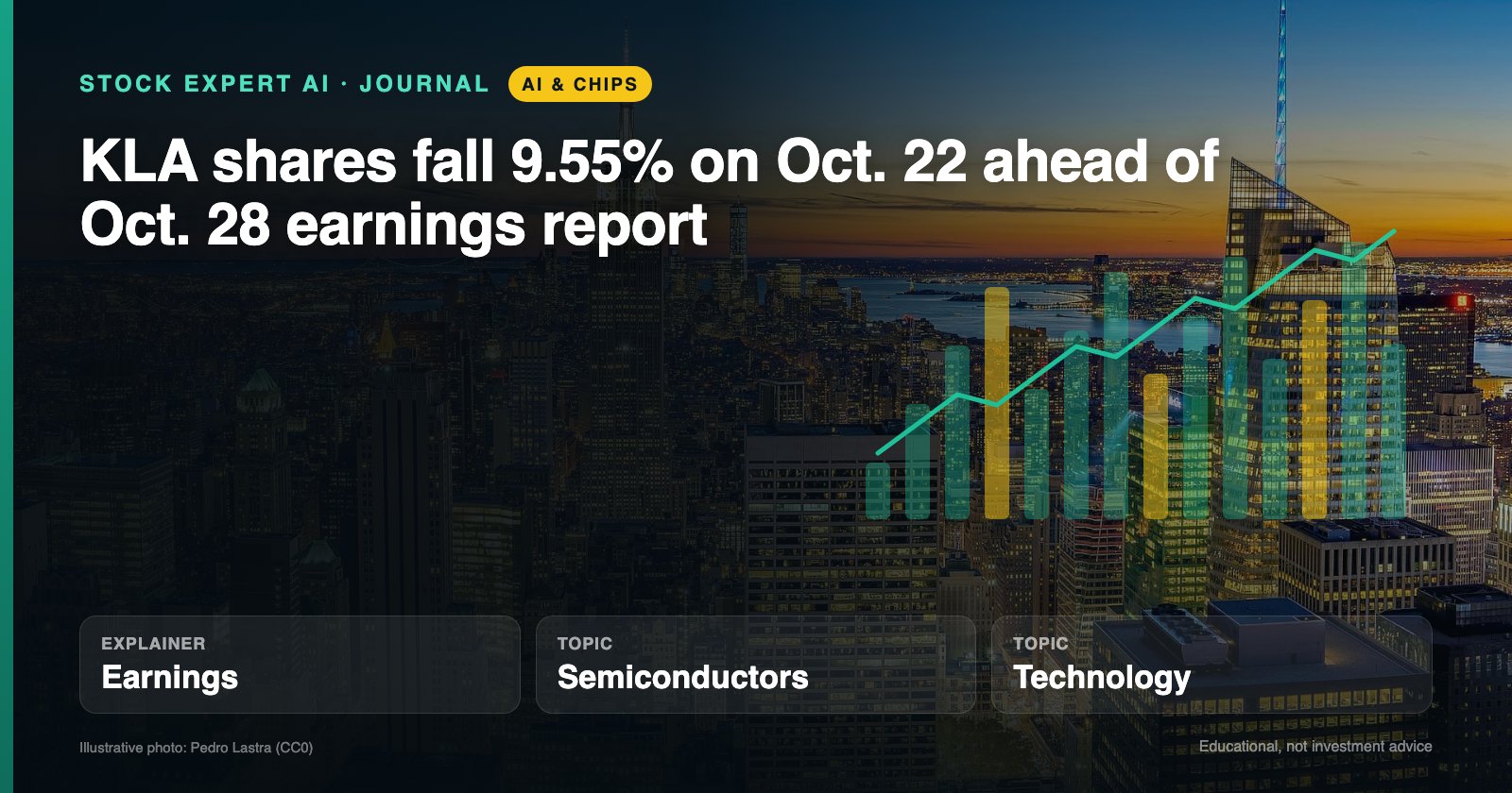 Data cover: KLA shares fall 9.55% on Oct. 22 ahead of Oct. 28 earnings report
