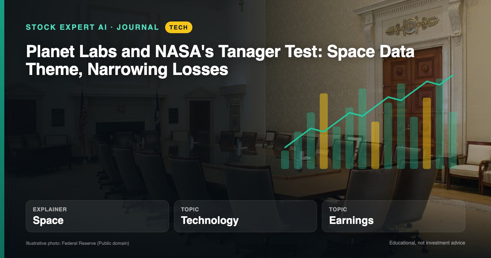 Data cover: Planet Labs and NASA's Tanager Test: Space Data Theme, Narrowing Losses