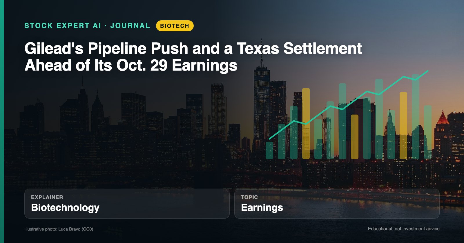 Data cover: Gilead's Pipeline Push and a Texas Settlement Ahead of Its Oct. 29 Earnings