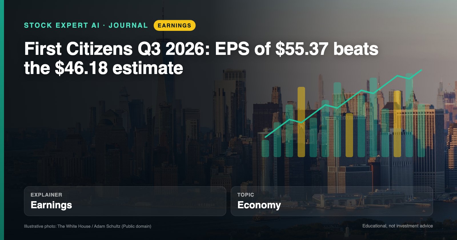 Data cover: First Citizens Q3 2026: EPS of $55.37 beats the $46.18 estimate