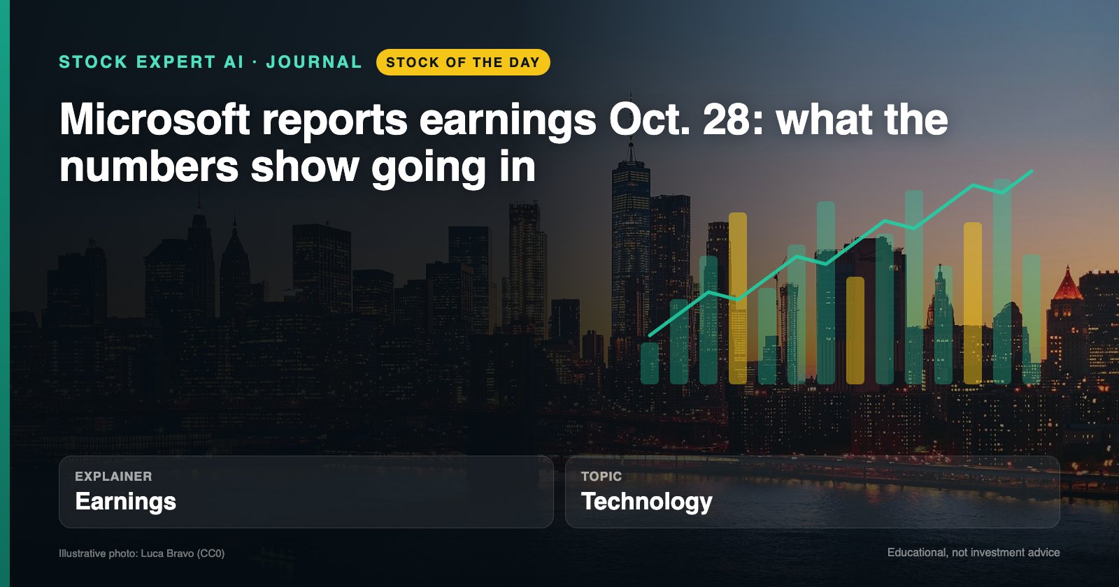 Data cover: Microsoft reports earnings Oct. 28: what the numbers show going in