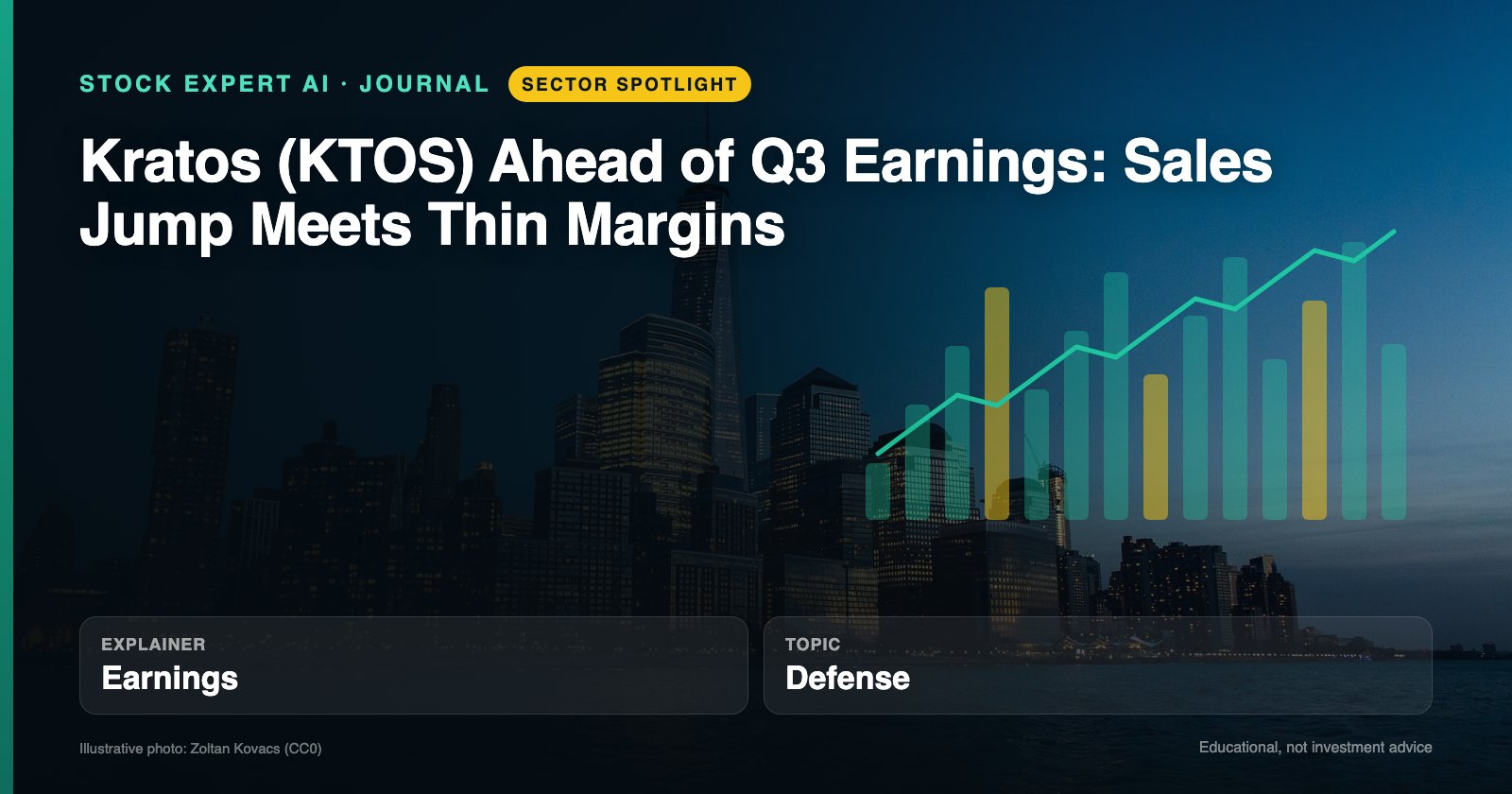 Data cover: Kratos (KTOS) Ahead of Q3 Earnings: Sales Jump Meets Thin Margins